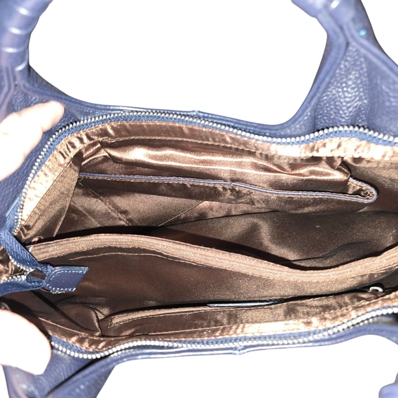 Elegan Leather Handbag NWT